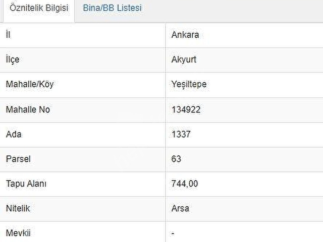 AKYURT YEŞİLTEPE E=0,30 744 M2 CADDE ÜSTÜ SATILIK VİLLA PARSELİ - Görsel 11