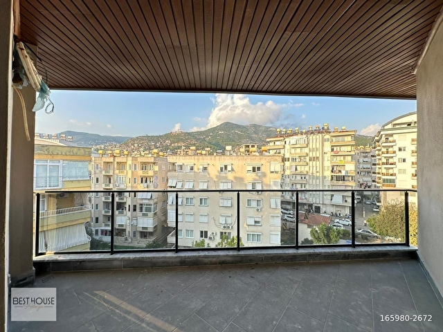 ALANYA MERKEZDE DENİZE 400 METRE MESAFEDE MODERN 2+1 SATILIK DUBLEKS - Görsel 13