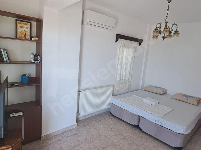 BODRUM ÇAPA TATİL KÖYÜNDE  4+3 ÖZEL PLAJLİ FUUL DENİZ MANZARALİ ÖZEL OTOPARKLİ - Görsel 11