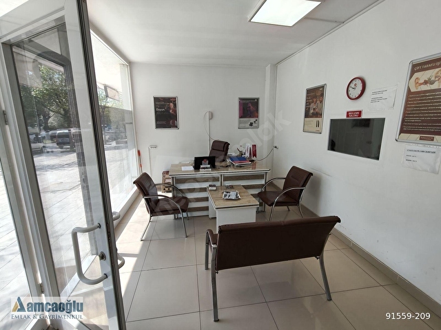 AMCAOĞLU EMLAKTAN DİŞ HASTANESİ KARŞISI BODRUMLU DÜKKAN 60+40 M2 - Görsel 4