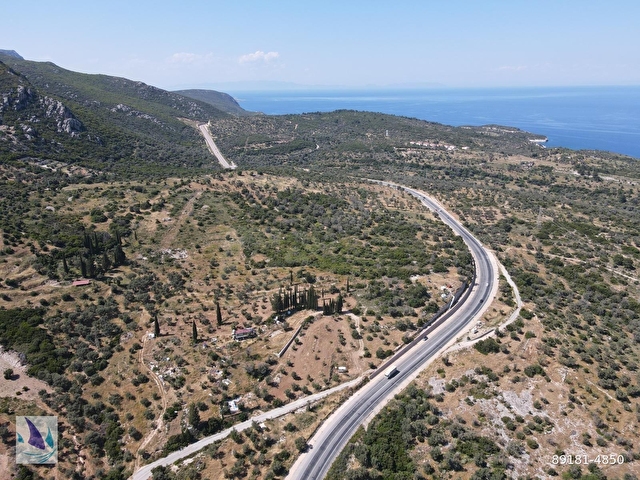 İZMİR KARABURUN EMSALSİZ DENİZ MANZARA YOLA YAKIN SATILIK ARAZİ - Görsel 3