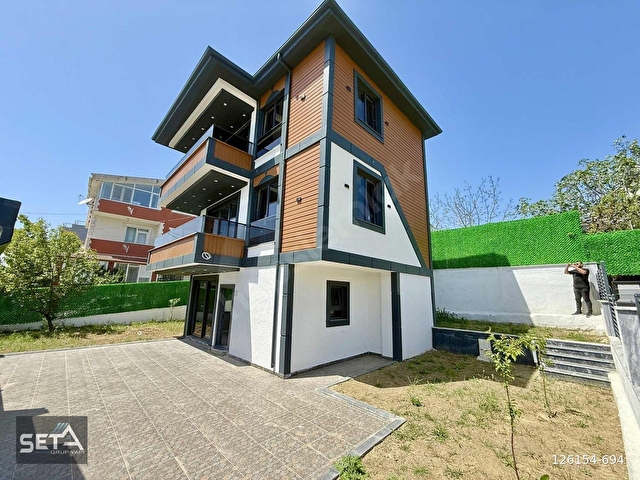 ꧁▇SETA GRUP▇꧂DENİZE 200 M 4+1 260m2 ARSA İÇİNDE FULL MANZARALI - Görsel 8