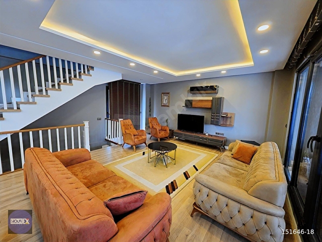 Güzelcede ÖZEL HAVUZLU Lüks Müstakil Tripleks Villa|500m² Arsa - Görsel 17