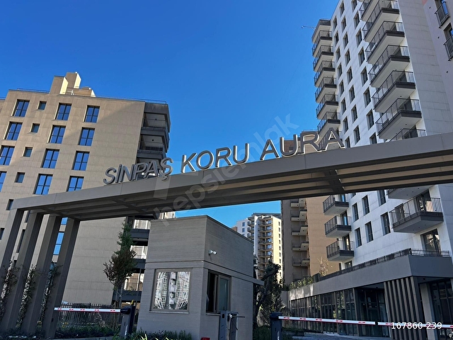Sinpaş Koru Aurada Cam Balkonlu E.Banyolu Açık Mutfak 2+1