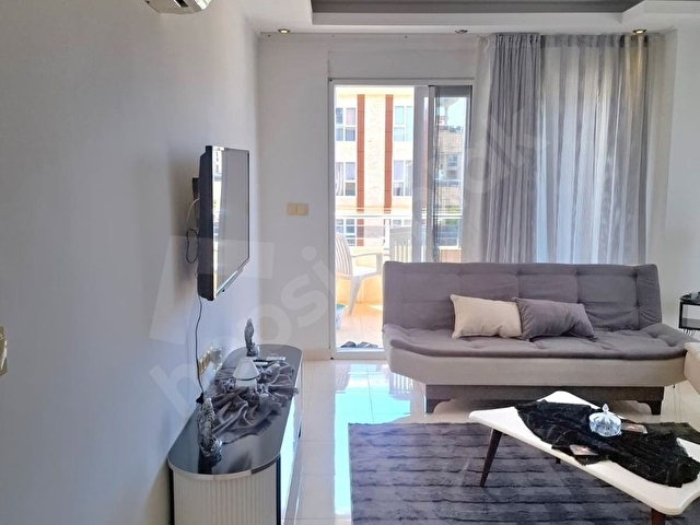 Kestelde Lux Binada Full Eşyalı 1+1 Uzun Dönem Kıralık Daire - Görsel 15