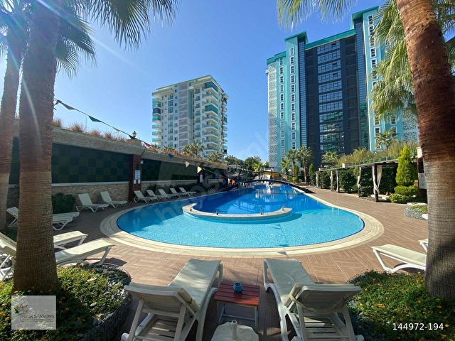 Olimpia Garden Res.te Havuz Manzaralı Geniş 1+1 Eşyalı Daire
