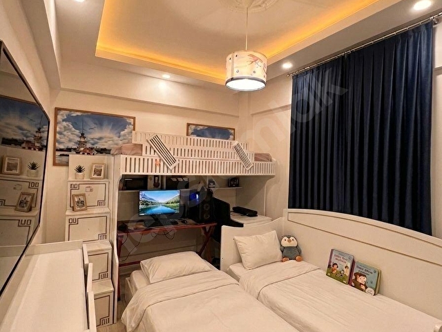 ALANYA GÜLLERPINARI MAH.DENİZE 300 MT.EŞYALI SATILIK 3+1 DAİRE - Görsel 21