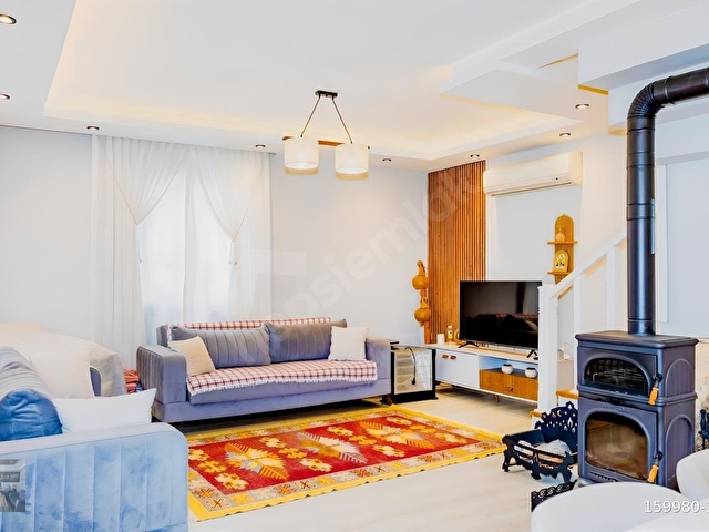 ALANYA GÜZELBAĞDA DOĞA İLE İÇ İÇE HAVUZLU MÜSTAKİL EV - Görsel 11
