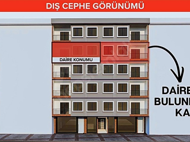 ZEYTİNBURNU MERKEZEFENDİ (TAKSİT İMKANI) AÇIK MUTFAK 2+1 DAİRE - Görsel 4