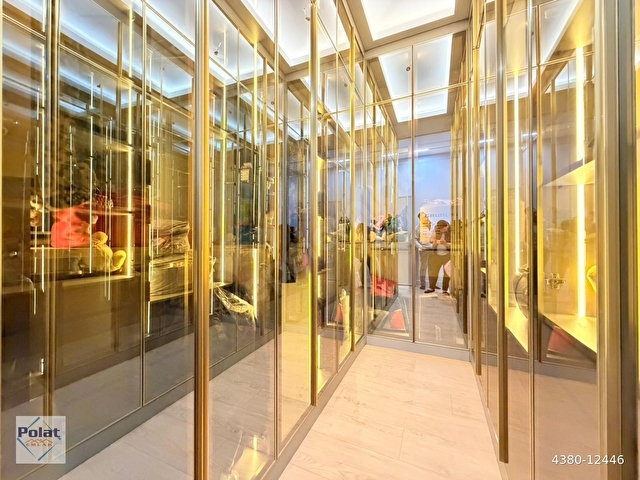POLATTAN KARŞIYAKADA YÜKSEK PRİMLİ ÖZEL MİMARİ 4+1 LÜKS VİLLA - Görsel 24
