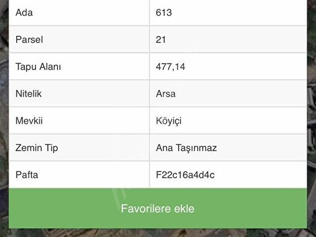 Muaz ALTUNdan 970m2 2 Ayrı Parselden Oluşan Satılık Arsalar - Görsel 4
