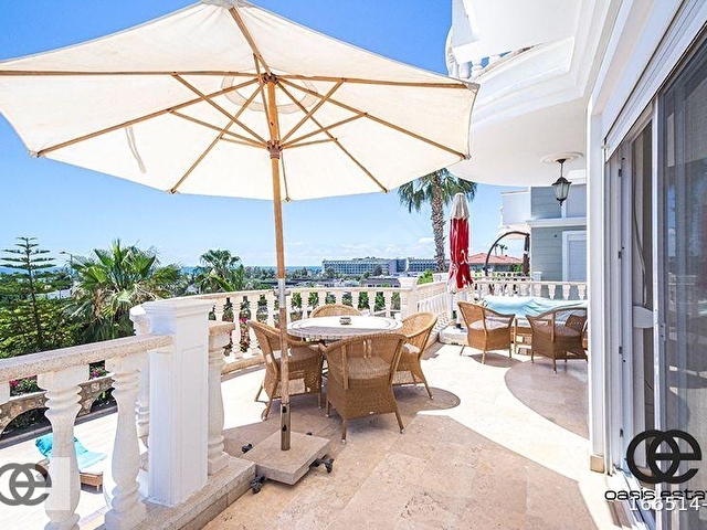 Oasis Club II Konaklıda 4+1, Deniz Manzaralı, Havuzlu Villa - Görsel 20