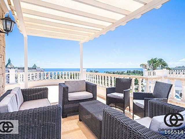 Oasis Club II Konaklıda 4+1, Deniz Manzaralı, Havuzlu Villa - Görsel 4