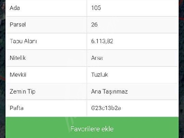GÖLCÜK/Y. FERHADİYEDE  VİLLA İMARLI YÜZDE 20 VE 2 KAT MÜSAADELİ  TAMAMI 6113 M2 ARSANIN 1000 M2.Sİ