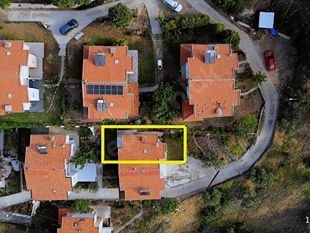 ÇANAKKALE TAVAKLIDA DOĞA İÇİNDE DENİZ MANZARALI SATILIK VİLLA - Görsel 3