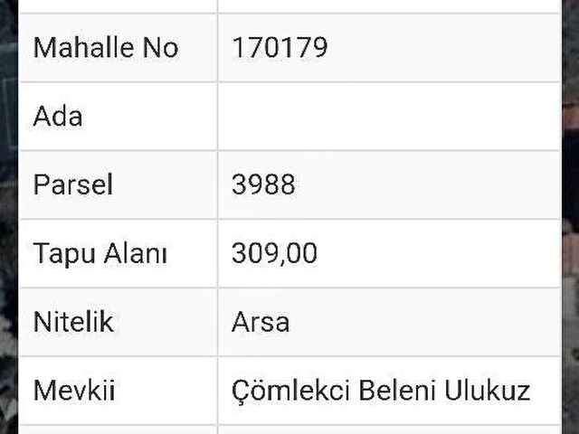 YAKAÖREN DE SATILIK (309 M2 ) ARSA - Görsel 2