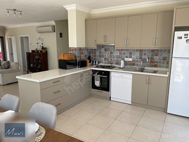 Kalkanda 4 yatak odalı, ful eşyalı ve deniz manzaralı villa - Görsel 19