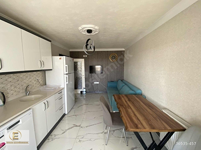 EBRAR GAYRİMENKULDEN EŞYALI DÜZ GİRİŞ 1+1 KİRALIK DAİRE - Görsel 3