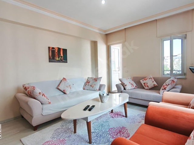 LİMANDA HAVUZLU B.BLEYDİ OKUL YANI MOBİLYALI 2+1 KİRALIK DAİRE - Görsel 8