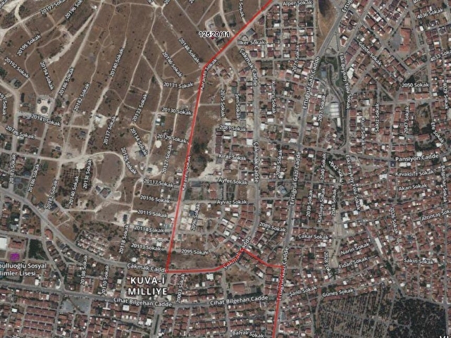 TURYAPTAN KUVA-İ MİLLİYE MAHALLESİNDE SATILIK 233 M2 UYGUN ARSA - Görsel 13