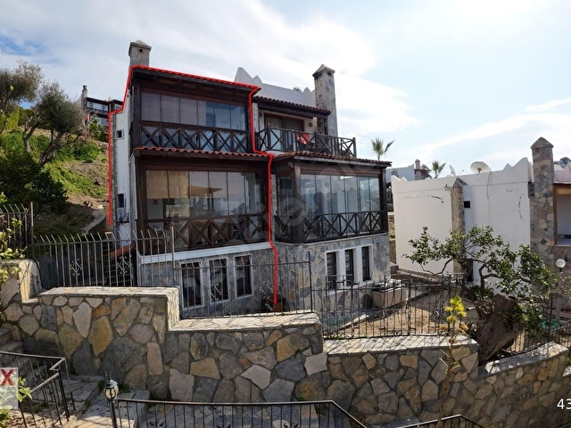 BODRUM YALIKAVAK BILIM YALI SITESINDE MARINA MANZARALI 3+1 TRIPLEKS - Görsel 24