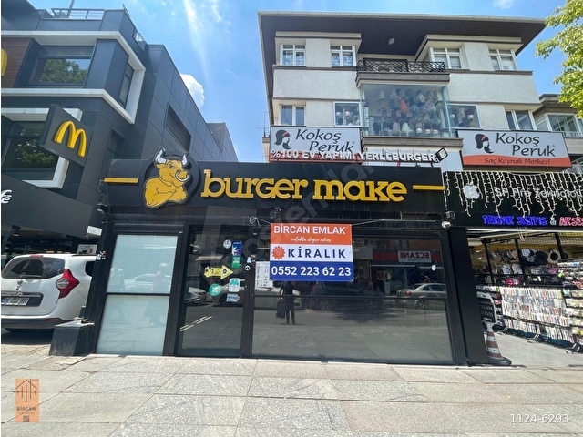 BAHÇELİ 7. CADDE ÜZERİNDE BİRCAN EMLAKTAN 85 m² BACALI BAHÇELİ DEVREN KİRALIK DÜKKAN