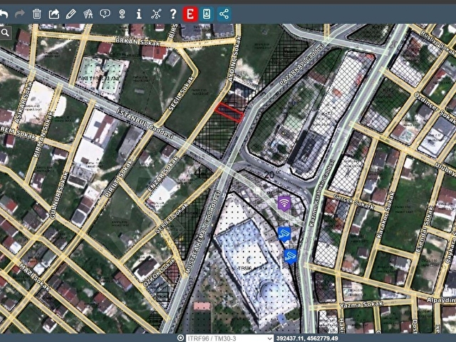 TAŞOLUK YEŞİL CAMİ KARŞISI TİCARİ İMARLI EMSALSİZ KONUMDA ARSA!! - Görsel 7