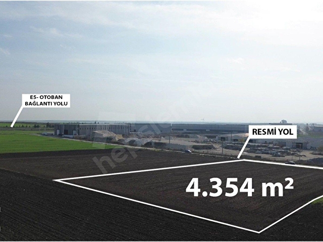 REDSTONE KIRKLARELİ LÜLEBURGAZ YENİ SANAYİDE SATILIK TİCARİ ARSA - Görsel 10