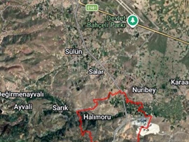 AFYONKARAHİSAR HALIMORUDA SATILIK TEK TAPU TARLA - Görsel 4