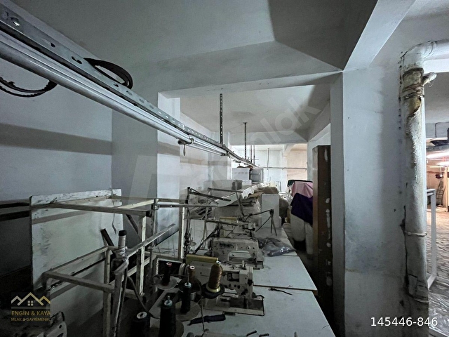 NİNE HATUN MAH.TEKSTİL,DEPO UYGUN YARI BODRUM, 170m2 SANAYİ ELEKTRİK MEVCUT WCLİ KİRALIK DÜKKAN - Görsel 6