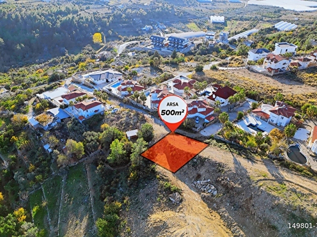 ALANYA İNCEKUM MAH. KUPON SATILIK İMARLI ARSA 500 M2 - Görsel 5