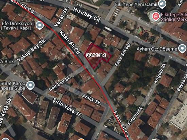 FİKİRTEPE KASRI ALİ CAD. KENTSEL DÖNÜŞÜM İÇİNDE ARSA