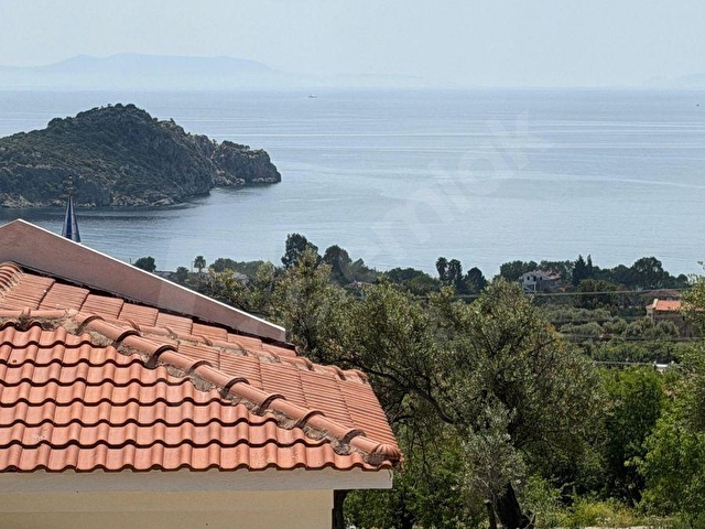 Datça Mesudiyede Butik Site İçinde Deniz Manzaralı 2+1 Dubleks - Görsel 24