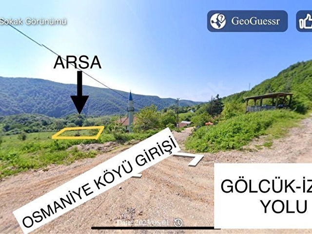 💥İZNİK OSMANİYEDE SATILIK KÖY İÇİ İMARLI 3959 m2 ARSA💥 - Görsel 5