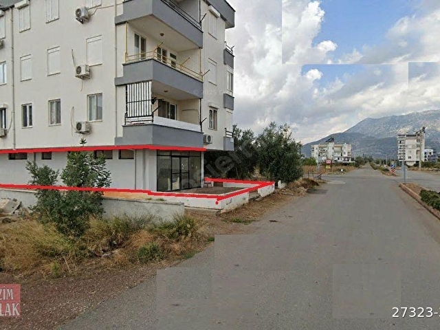 Döşemealtında Dört yolağazı Kavşakta 125m2 Satılık Dükkan