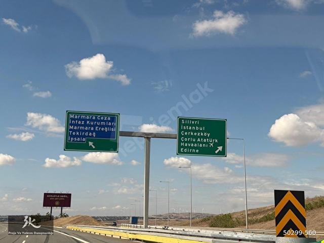 3KDAN SİLİVRİ SEYMEN MAH. YOLA CEPHELİ YATIRIMLIK 7970 M2 ARAZİ - Görsel 21