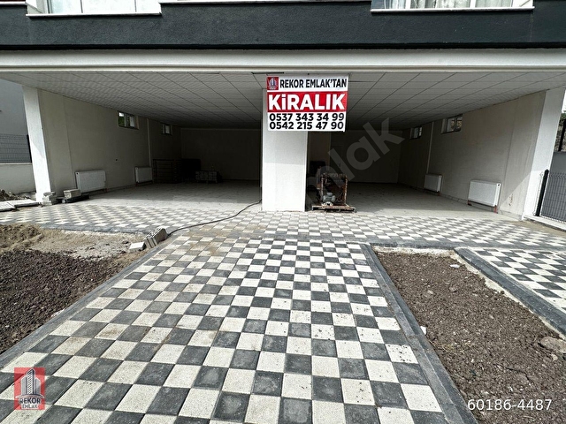 REKORDAN KIBRIS CADDESİNDE 200 M2 KİRALIK BACALI SIFIR DÜKKAN HASTAHANE VE YURT YANINDA - Görsel 4