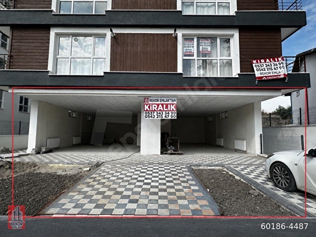 REKORDAN KIBRIS CADDESİNDE 200 M2 KİRALIK BACALI SIFIR DÜKKAN HASTAHANE VE YURT YANINDA