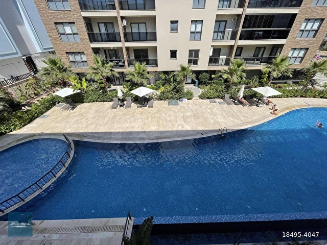 Kuşadası Değirmenderede 2+1 Havuz Cepheli Full Eşyalı Daire - Görsel 3