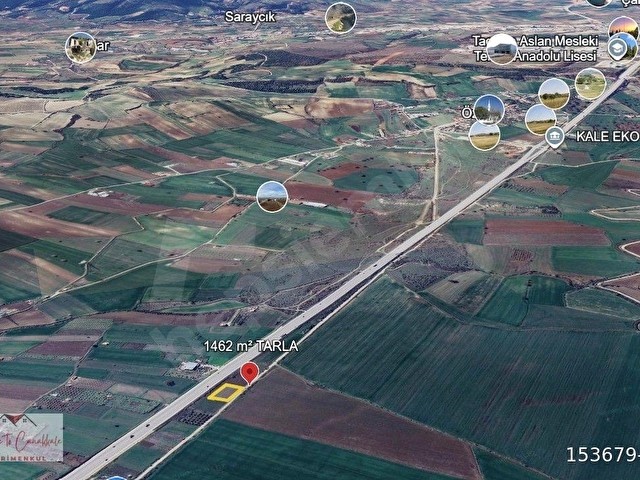 Çanakkale Merkez Özbek Satılık Tarla 1462 m² - Görsel 11