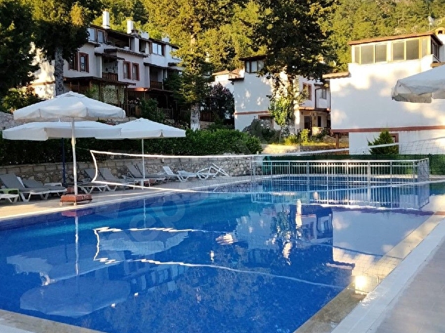 KEMER BEYCİK MAHALESİNDE EŞYALI KİRALIK LÜKS HAVUZLU VİLLA - Görsel 14