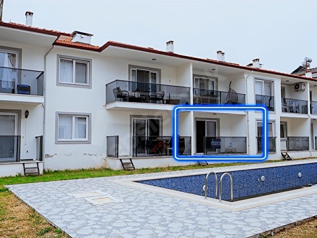 ORTACA KARABURUNDA HAVUZLU SİTEDE 1+1 YATIRIMLIK DAİRE