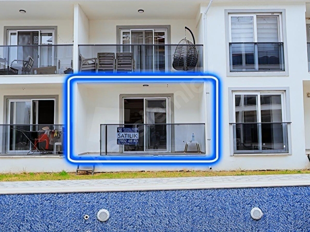 ORTACA KARABURUNDA HAVUZLU SİTEDE 1+1 YATIRIMLIK DAİRE - Görsel 2
