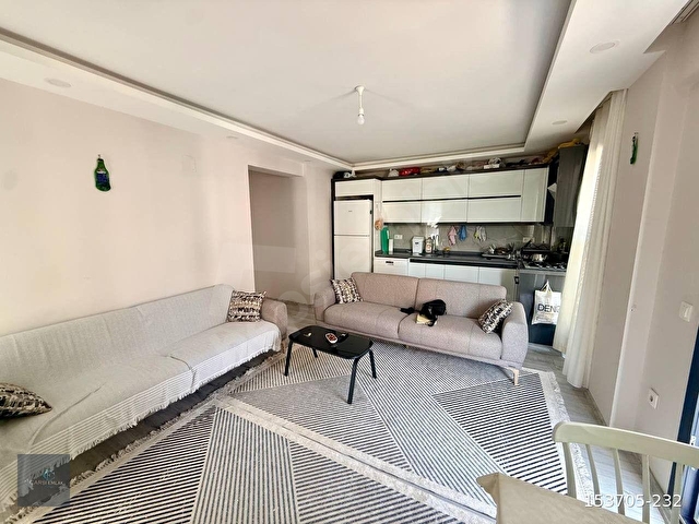 FETHİYE PAZARYERİ MAHALLESİNDE EŞYALI 2+1 SATILIK DAİRE