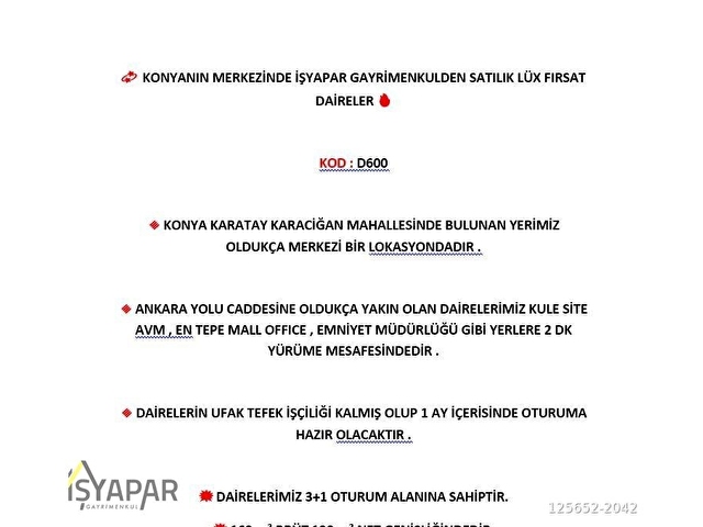 KARACİĞAN MAHALLESİNDE ANKARA YOLU CADDESİNE YAKIN LÜKS 3+1 DAİRE - Görsel 10
