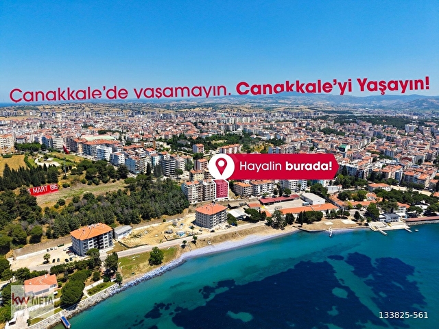 ÇANAKKALE BOĞAZININ EN GÜZEL MANZARALI DAİRESİ 200 m2 DUBLEKS - Görsel 3