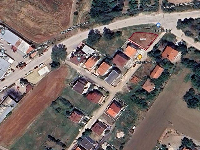 YENİÇİFTLİK DE ANAYOL ÜZERİ 374M TİC+KONUT İMARLI SATILIK ARSA - Görsel 9