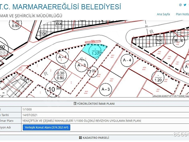 YENİÇİFTLİK DE ANAYOL ÜZERİ 374M TİC+KONUT İMARLI SATILIK ARSA - Görsel 11