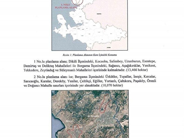 Bergama Zeytindağ.da Deniz Manzaralı Satılık 5857m2 Zeytinlik - Görsel 4