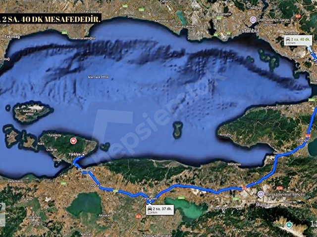 TATLISU MAH DENİZE YÜRÜME MESAFESİNDE KÖY İÇİ İMARLI ARAZİ - Görsel 8